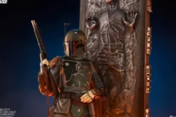 Boba Fett and Han Solo in Carbonite Premium Format Star Wars