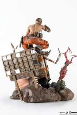 Borderlands 3 Estatua 1/6 Psycho & Claptrap Diorama 40 cm