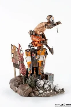 Borderlands 3 Estatua 1/6 Psycho & Claptrap Diorama 40 cm