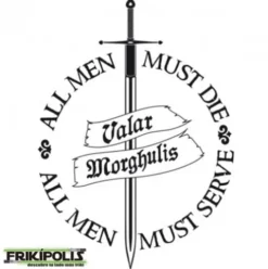 Camiseta Juego de Tronos Chica Valar Morghulis