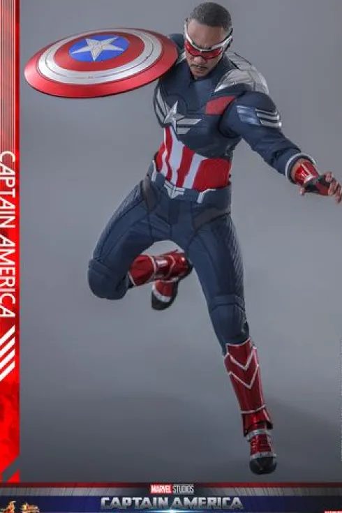 Captain America Brave A New World Figura Movie Masterpiece 1/6 Captain America