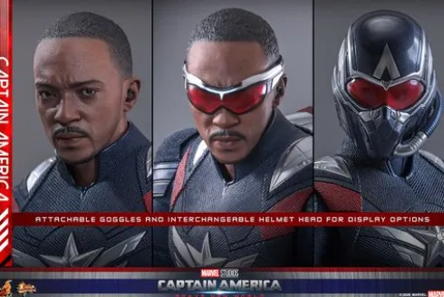 Captain America Brave A New World Figura Movie Masterpiece 1/6 Captain America