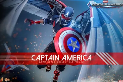 Captain America Brave A New World Figura Movie Masterpiece 1/6 Captain America