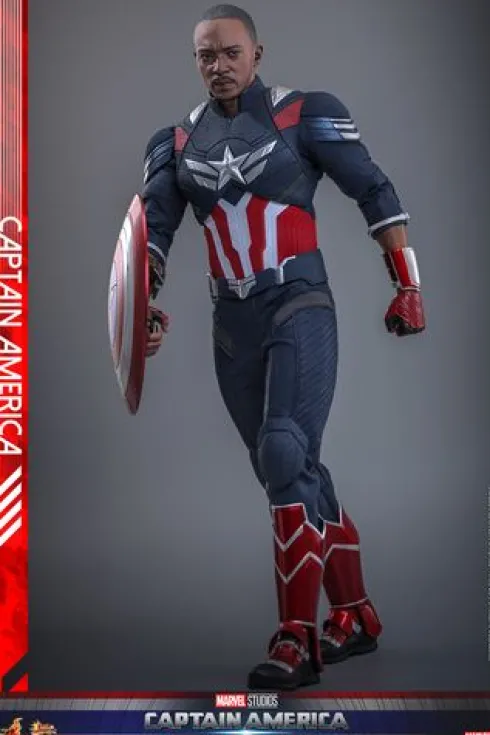 Captain America Brave A New World Figura Movie Masterpiece 1/6 Captain America