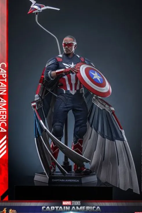 Captain America Brave A New World Figura Movie Masterpiece 1/6 Captain America
