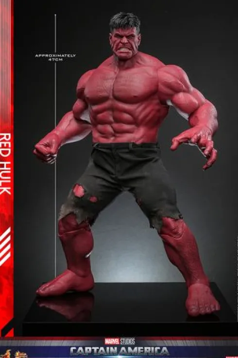Captain America: Brave New World Figura Movie Masterpiece 1/6 Red Hulk 47 cm