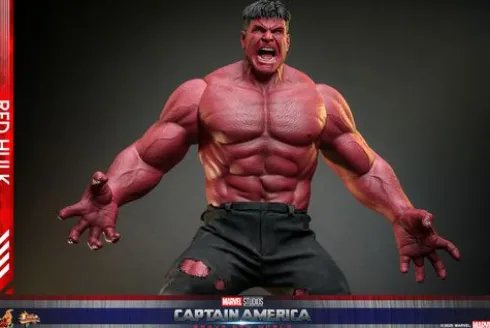 Captain America: Brave New World Figura Movie Masterpiece 1/6 Red Hulk 47 cm