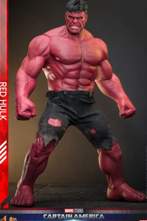 Captain America: Brave New World Figura Movie Masterpiece 1/6 Red Hulk 47 cm