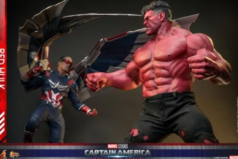 Captain America: Brave New World Figura Movie Masterpiece 1/6 Red Hulk 47 cm