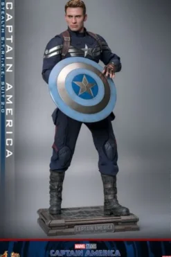 Captain America: The Winter Soldier Figura 1/6 Movie Masterpiece Captain America (Stealth S.T.R.I.K.E. Suit) 2.0