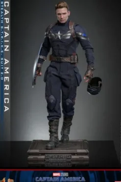 Captain America: The Winter Soldier Figura 1/6 Movie Masterpiece Captain America (Stealth S.T.R.I.K.E. Suit) 2.0