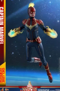 Captain Marvel Figura Movie Masterpiece 1/6 Captain Marvel Deluxe Ver. 29 cm