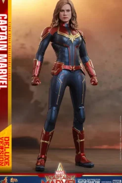 Captain Marvel Figura Movie Masterpiece 1/6 Captain Marvel Deluxe Ver. 29 cm