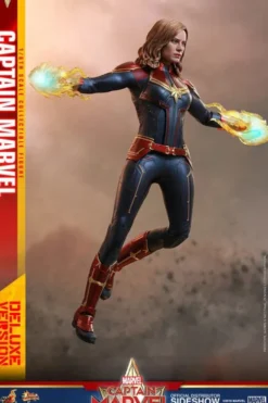 Captain Marvel Figura Movie Masterpiece 1/6 Captain Marvel Deluxe Ver. 29 cm