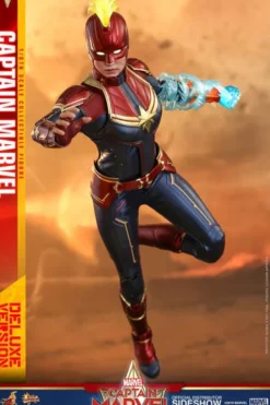 Captain Marvel Figura Movie Masterpiece 1/6 Captain Marvel Deluxe Ver. 29 cm