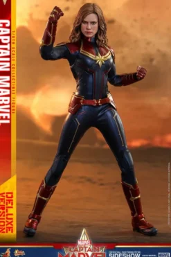 Captain Marvel Figura Movie Masterpiece 1/6 Captain Marvel Deluxe Ver. 29 cm