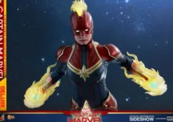 Captain Marvel Figura Movie Masterpiece 1/6 Captain Marvel Deluxe Ver. 29 cm