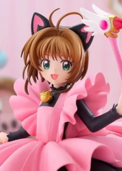 Cardcaptor Sakura Estatua PVC Pop Up Parade Sakura Kinomoto: Black Cat Costume Ver. L Size 22 cm