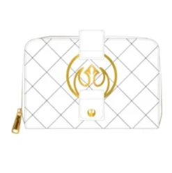 Cartera Monedero White Gold Rebel Star Wars Loungefly