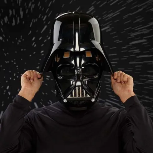 Casco Electrónico Darth Vader Star Wars Black Series Premium