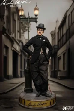 Charlie Chaplin Estatua 1/4 Deluxe Version 50 cm