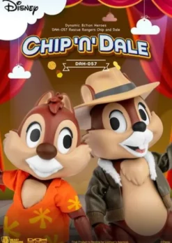 Chip y Chop: Guardianes rescatadores Figura Dynamic 8ction Heroes 1/9 Chip & Dale 10 cm