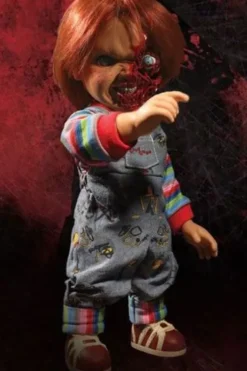 Chucky el muñeco diabólico 3 Muñeca Parlante Designer Series Pizza Face Chucky 38 cm