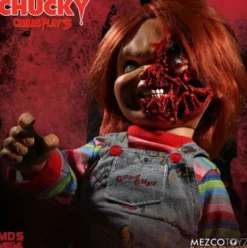 Chucky el muñeco diabólico 3 Muñeca Parlante Designer Series Pizza Face Chucky 38 cm