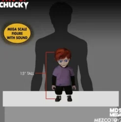 Chucky el muñeco diabólico Muñeco MDS Mega Scale Glen with Sound 38 cm