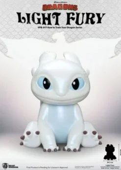 Cómo entrenar a tu dragón hucha Funktional Figure Light Fury 35 cm