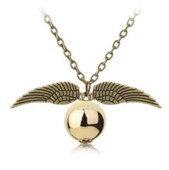 Colgante Dorado Snitch Dorada Harry Potter