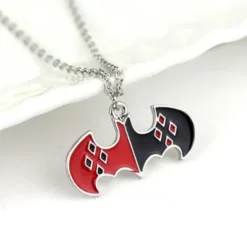 Colgante Harley Quinn Batlogo DC Comics