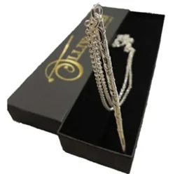Colgante varita Hermione Granger chapado en plata Harry Potter