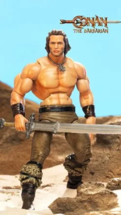Conan el Bárbaro 1982 Figura Deluxe Conan Iconic Pose 18 cm