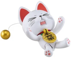 Dandadan Maqueta Plastic Model Kit PLAMAX Turbo Granny (Beckoning Cat) 15 cm