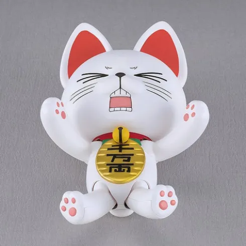 Dandadan Maqueta Plastic Model Kit PLAMAX Turbo Granny (Beckoning Cat) 15 cm