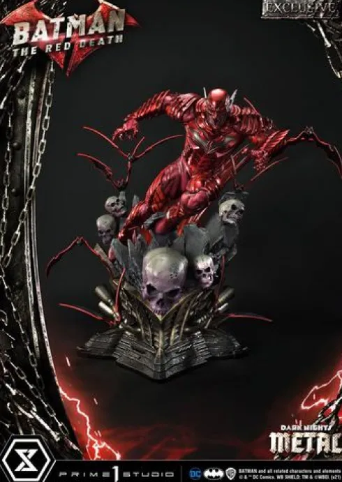 Dark Nights: Me Estatuas 1/3 The Red Death & The Red Death Exclusive 75 cm Surtido (3)