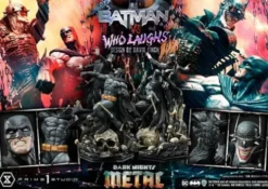 Dark Nights: Metal Estatua Ultimate Premium Masterline Series 1/4 Batman VS Batman Who Laughs 67 cm