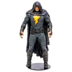 DC Black Adam Movie Figura Black Adam with Cloak 18 cm