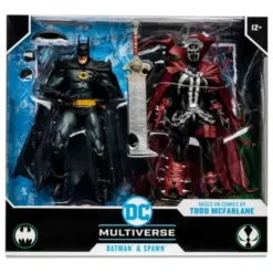 DC Collector Figura Paquete de 2 Batman & Spawn 18 cm