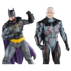 DC Collector Figuras Paquete de 6 Omega (Unmasked) & Batman (Bloody)(Gold Label) 18 cm