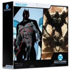 DC Collector Figuras Paquete de 6 Omega (Unmasked) & Batman (Bloody)(Gold Label) 18 cm