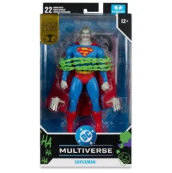 DC Comics DC Multiverse Figura Superman (Superman #9) (Jokerized) (Gold Label) 18 cm
