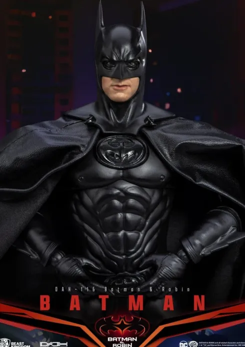 DC Comics Dynamic 8ction Heroes Figura Batman (Batman & Robin) 21 cm
