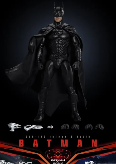 DC Comics Dynamic 8ction Heroes Figura Batman (Batman & Robin) 21 cm