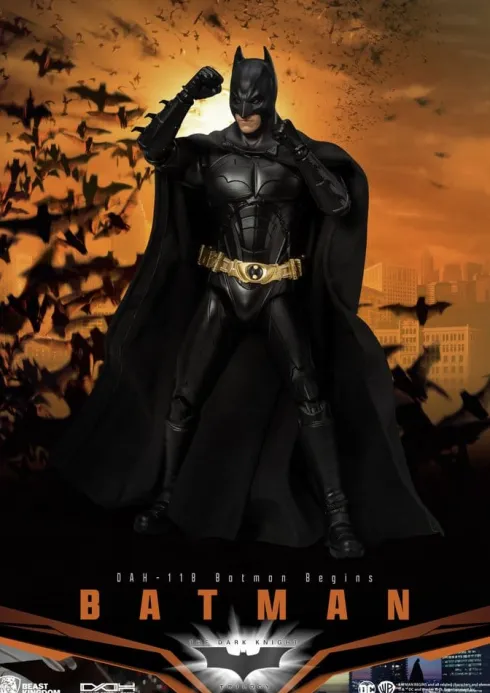 DC Comics Dynamic 8ction Heroes Figura Batman (Batman Begins) 21 cm
