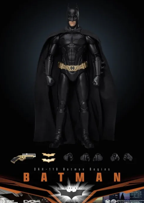 DC Comics Dynamic 8ction Heroes Figura Batman (Batman Begins) 21 cm
