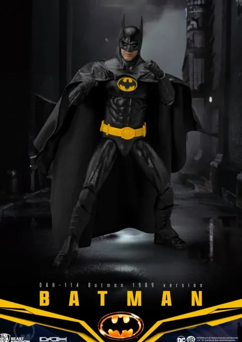 DC Comics Dynamic 8ction Heroes Figura Batman 1989 Versión Estándar 21 cm