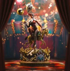 DC Comics Estatua 1/10 Art Scale Harley Quinn Unleashed 30 cm