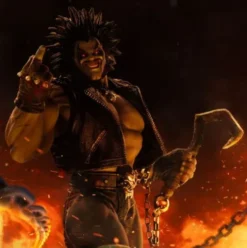 DC Comics Estatua 1/10 Art Scale Lobo Unleashed 24 cm